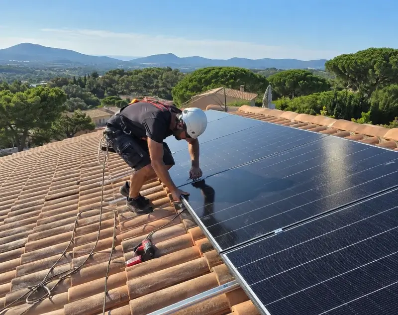 Installateur panneaux solaires Saint-Pierre-de-Frugie — pose photovoltaïque sur toiture